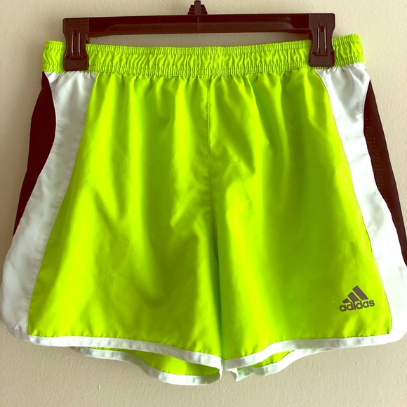 adidas shorts neon